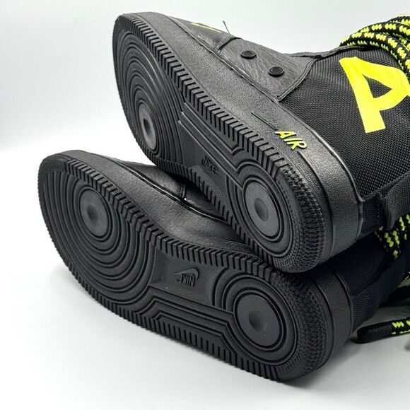 Nike SF Air Force 1 High 'Black Volt' - Picture 10 of 12